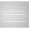 Ekena Millwork Vertical Surface Mount PVC Gable Vent: Functional, w/ 2"W x 1-1/2"P Brickmould Frame, 22"W x 20"H GVPVE22X2002SF - alternate 5
